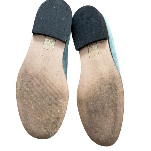 J Crew Winona Blue Suede Loafers | Size 8 - Picture 9 of 9